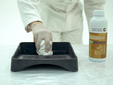 Prepare and Apply Wood Elegance Stain image