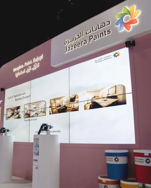 Jazeera Paints is participating in the digital transformation at the GITEX Global Exhibition.